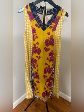Matilda Jane Womens Golden Key Swing floral  Dress size Medium